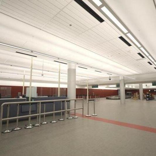 Customs at Plattsburgh airport on pause through September